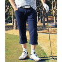 トップイズム TopIsm ゴルフパンツ メンズ クロップドパンツ ストレッチ ゴルフウェア ハーフパンツ チノパン ショートパンツ スポーツウェア 無地 7分丈 大きいサイズあり 春夏 おしゃれ (3