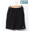 マルカワ MARUKAWA 【DISCUS/ディスカス】カットショートパンツ メンズ レディース リラックスウェア ハーフパンツ 短パン 膝丈 (ブラック)(4)