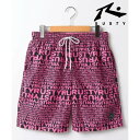 マルカワ MARUKAWA 【RUSTY】ラスティ 総柄 インナー付き 海水パンツ 水着 メンズ 海パン 海 プール 海水浴 アウトドア レジャー【返品不可商品...