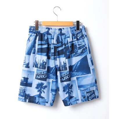 マルカワ MARUKAWA 【Ocean Pacific】オーシャンパシフィック フォトブロック サーフトランクス 水着 海パン 海水パンツ メンズ プール レジャー 【返品不可商品】 （ライトグレー）