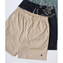 BEVERLY HILLS POLO CLUB/ビバリーヒルズポロクラブ BHPC ツイル ショートパンツ オーバーサイズ /レディース メンズ シンプル