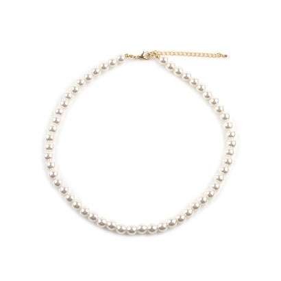 クリームドット Cream dot. 胸元を品良く仕上げてくれる、パールネックレス （8mmホワイト）(4.0)