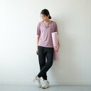 バケスタ VACASTA 【REEBOK】5分袖Tパンツセット2点 (ラベンダー)