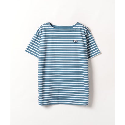 フィラ FILA 【フィラ】水陸両用ボーダーTシャツ (ライトネイビー) フィラ FILA 【フィラ】水陸両用ボーダーTシャツ (ライトネイビー)