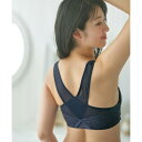ユナウ YU'NOW スキッと美姿勢ブラ (ネイビー)