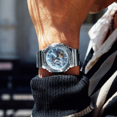 【G-SHOCK】オクタゴンベゼル / GM-2110D-2AJF （ブルー）