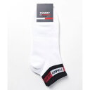 トミージーンズ TOMMY JEANS TJ FLAG LOGO SOCKS (ホワイト)