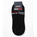 トミージーンズ TOMMY JEANS TJ ANKLE LOGO SOCKS (ブラック)