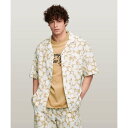 トミージーンズ TOMMY JEANS リラックスフローラルプリントキャンプシャツ (マルチ)