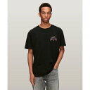 トミージーンズ TOMMY JEANS 【NET ViVi掲載】レギュラーダイヤモンドツイストTシャツ (ブラック)