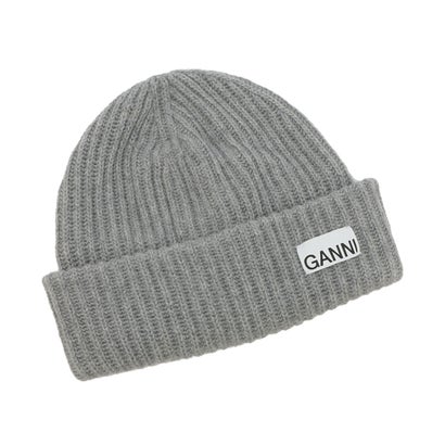 ガニー GANNI ガニー 帽子 ニット帽 ビーニー グレー レディース GANNI A4429 921 （-）