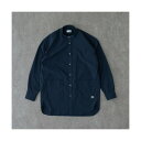 ブリックアンドサンズ BRICK & SONS NOTO QUALITY リラックスバンドカラーシャツ<ネイビー> (ネイビー)
