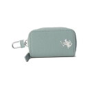 ビバリーヒルズポロクラブ BEVERLY HILLS POLO CLUB 【BEVERLY HILLS POLO CLUB】ビバリーヒルズポロクラブ ラウンド型キーケース BHGーL1005 (サックスブルー)