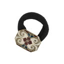 クララビジュー Clara Bijoux ゴムポニー (ホワイト)