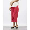 リナシメント RINASCIMENTO タックワイドクロップドパンツ (Magenta)(4)
