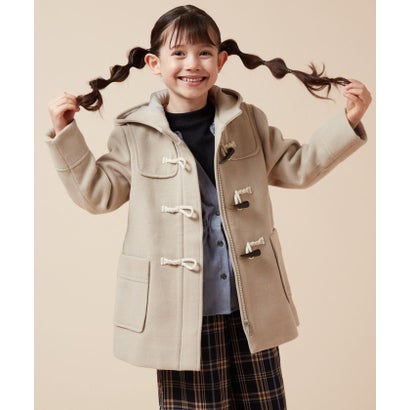 アー・ヴェ・ヴェ a.v.v ライトフェイクウールダッフルコート (ベージュ)