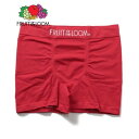 フルーツオブザルーム FRUIT OF THE LOOM FRUIT OF THE LOOM/フルーツオブザルーム 成型無地ボクサーパンツ / メンズ ストレッチ素材 伸縮性 フィット感 プレゼント ギフト (レッド【返品不可商品】