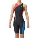 アリーナ arena ARENA アリーナ スイミング 競泳水着 レディス レーシングワンピーススパッツ オープ【返品不可商品】 (BLK/RED/Lブル)