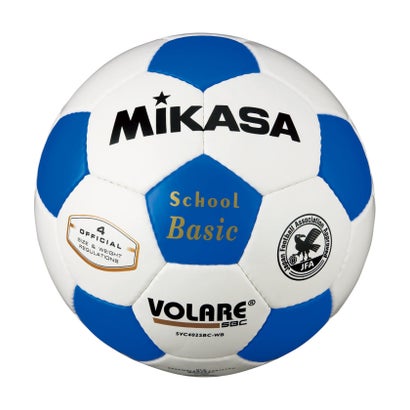 ミカサ MIKASA ミカサ MIKASA サッカー 検定球4号 SVC402SBC WB （シロ/アオ）