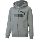 プーマ PUMA PUMA プーマ ESS ビッグ ロゴ フーデッドジャケット TR 848437 03 (MEDIUM GRY H)