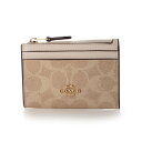 コーチ COACH カードケース (ベージュ)