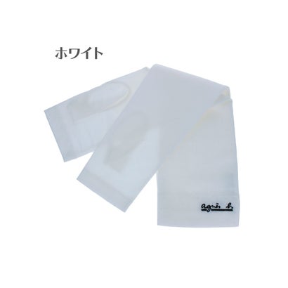 アニエスベー agnes b. アニエスベー agnes b. レディース 女性用 綿100% 指なし 可愛い おしゃれ 白 ホワイト かわいい 冷感 涼しい ...