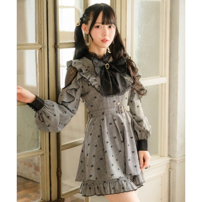 ロジータ ROJITA リボン柄セットアップ (チェック)