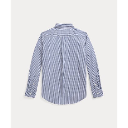 ポロ ラルフ ローレン POLO RALPH LAUREN (ボーイズ 8才〜20才)ストライプド コットン ポプリン シャツ （410ネイビー）