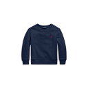 ポロ ラルフ ローレン POLO RALPH LAUREN (ボーイズ 2才~7才)コットンブレンドフリース スウェットシャツ (410ネイビー)