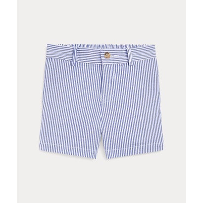 ポロ ラルフ ローレン POLO RALPH LAUREN (ベビー)ストレッチ コットン シアサッカー ショートパンツ （400ブルー）