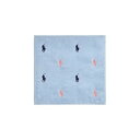 ポロ ラルフ ローレン POLO RALPH LAUREN (ボーイズ 2才〜4才)Polo ポニー コットン タオル ハンカチーフ (400ブルー)(4)
