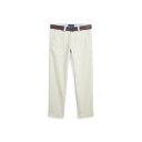 ポロ ラルフ ローレン POLO RALPH LAUREN (ボーイズ 2才~7才)スキニー フィット フレックス アブレージョン ツイルパンツ (101ナチュラル)
