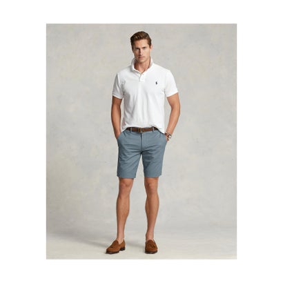 ポロ ラルフ ローレン POLO RALPH LAUREN ストレッチ スリムフィット チノ ショートパンツ （400ブルー）