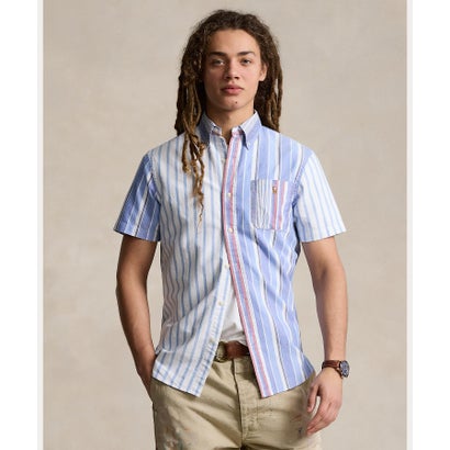 ポロ ラルフ ローレン POLO RALPH LAUREN クラシック フィット ストライプド オックスフォード ファン シャツ (999マルチカラー) ポロ ラルフ ローレン POLO RALPH LAUREN クラシック フィット ストライプド オックスフォード ファン シャツ (999マルチカラー)