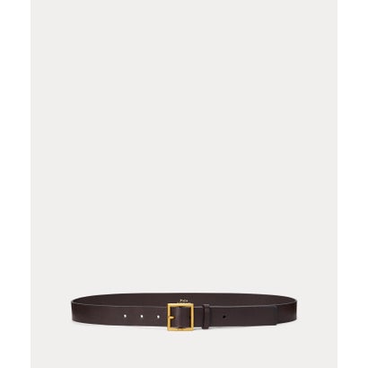ポロ ラルフ ローレン POLO RALPH LAUREN スクエアバックル レザー ベルト (200ブラウン)