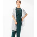 フォルムフォルマ form forma 刺繍ストール (ライトグレー)