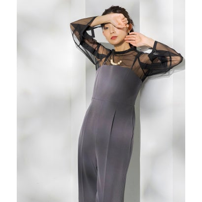 フォルムフォルマ form forma 【formofrma別注】シアートップス パンツドレス/結婚式/パーティー/クル..