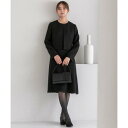 フォルムフォルマ form forma 【喪服】ノーカラージャケット&フレア レディースワンピース<大きいサイズ有>/ブラックフォーマル (黒)/大きいサイズ