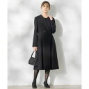 フォルムフォルマ form forma 【前開き】【喪服・礼服】ジャケット&ワンピース ブラックフォーマル/七五三・お宮参り《日本製素材》 (黒)