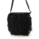 ベスジョーヤ VESGIOIA チベットラムショルダーBAG (ブラック)