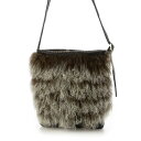 ベスジョーヤ VESGIOIA チベットラムショルダーBAG (カーキ)