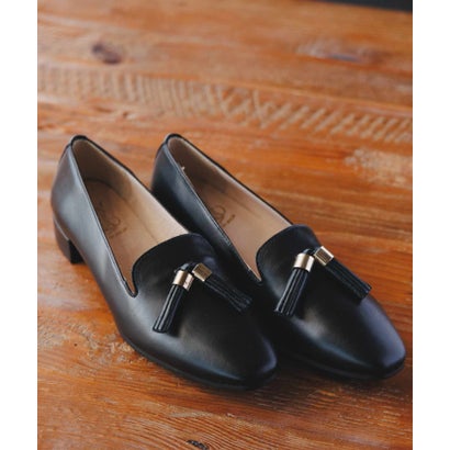 エスメラルダ インポート Esmeralda import 【BONTRE/ボントレ】タッセルレザーローファー （ブラック）