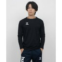 ヒュンメル hummel メンズ 長袖機能Tシャツ ワンポイントロングTシャツ HAP7008 (ブラック)