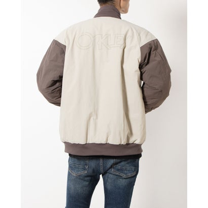 オークリー OAKLEY メンズ 中綿ジャケット BORDERLESS VARSITY JKT FOA407314 （LUNAR）