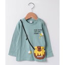 チークルーム CHEEK ROOM ハチミツロングTシャツ (サックス)