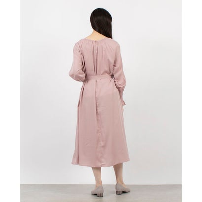 セゾンドパピヨン SAISON DE PAPILLON キャンディースリーブスモックワンピース