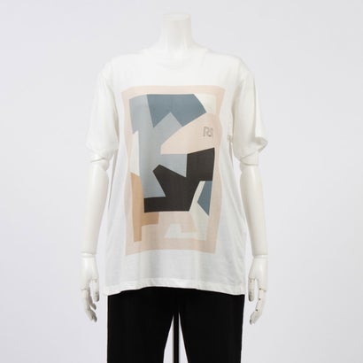 リナシメント RINASCIMENTO 幾何柄Tシャツ (Panna Bianco)