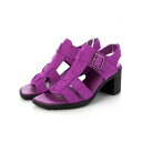 アルシュ arche 【訳あり新品】 SHARLY ブロックヒールサンダル (NUBUCK)(ピンク) (THEODA)