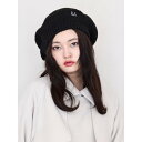 エイミーイストワール eimy istoire ロゴニットベレー (BLACK)
