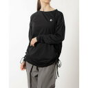 コンバース CONVERSE レディース 長袖機能Tシャツ サイドストラップ ロングスリーブ TOP 44200011 (BLACK)